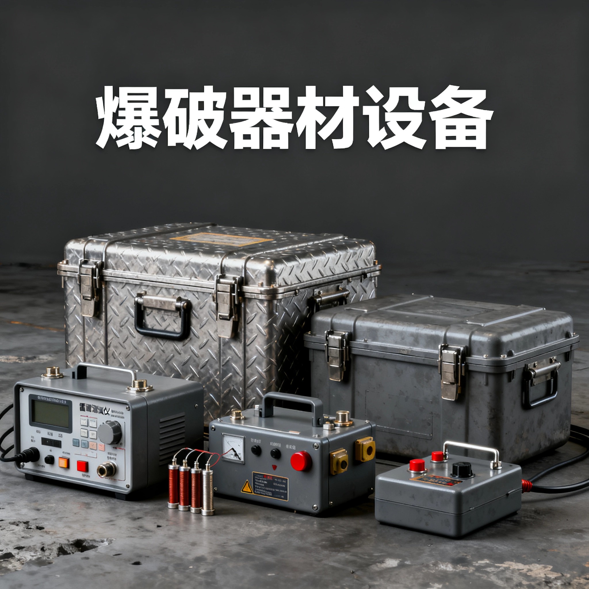 松柏镇爆破工程师的“兵器库”：常用器材一册通